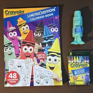 Crayola Limited Edition Retired Colors Complete Coloring Set Magic Mint